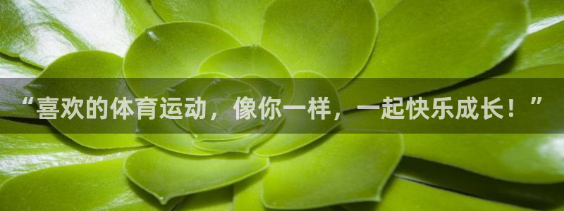 JJB竞技宝官方集团官网:“喜欢的体育运动,像你一样,一起快